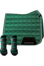 2022 Woof Wear Vision Dressage Pad & Training Wraps Bundle WS0006WB0061 - British Racing Green
